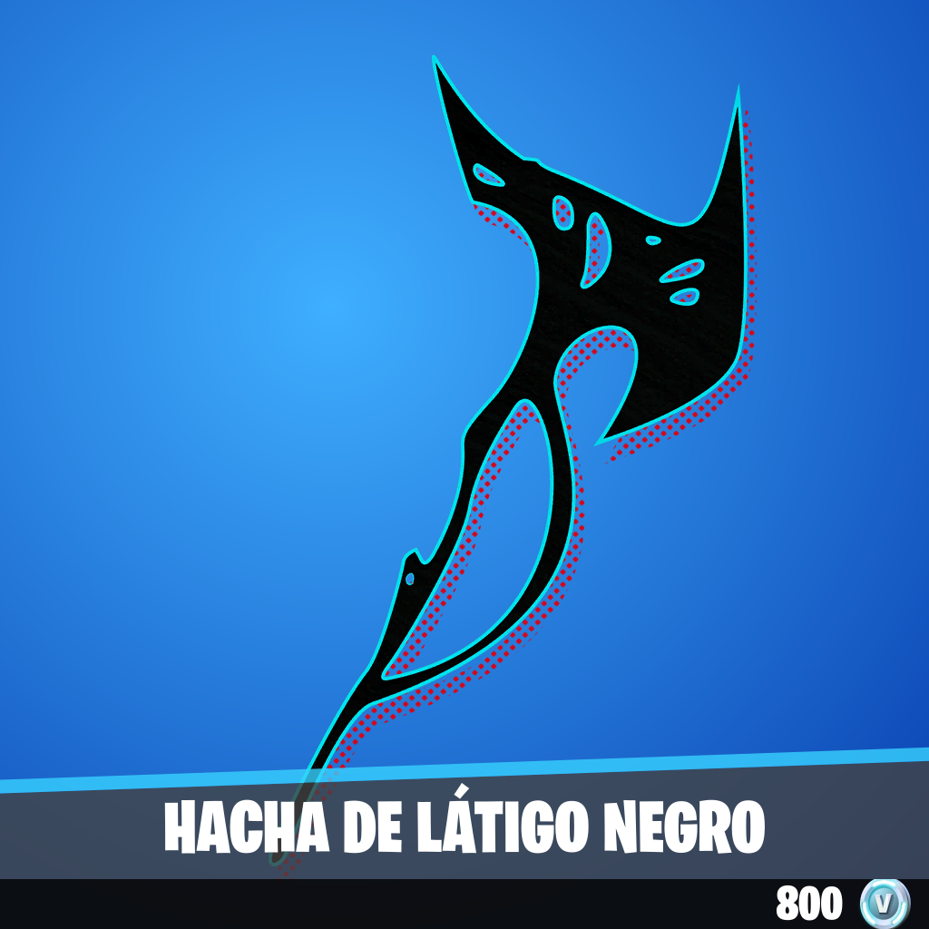 Hacha de Látigo negro